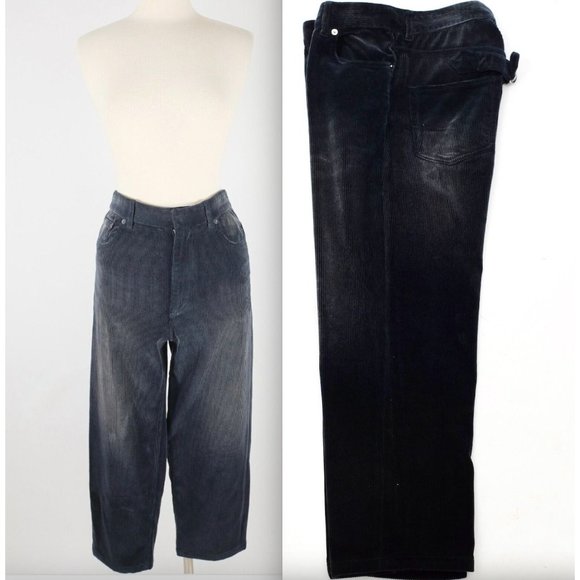 Christian Dior 38 US 6 bar jacket suit pants 2021 navy corduroy blazer - Picture 12 of 16